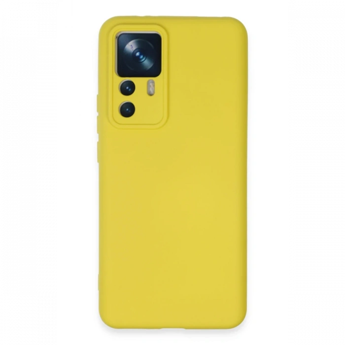 Newface Xiaomi Mi 12T Pro Kılıf Nano içi Kadife Silikon