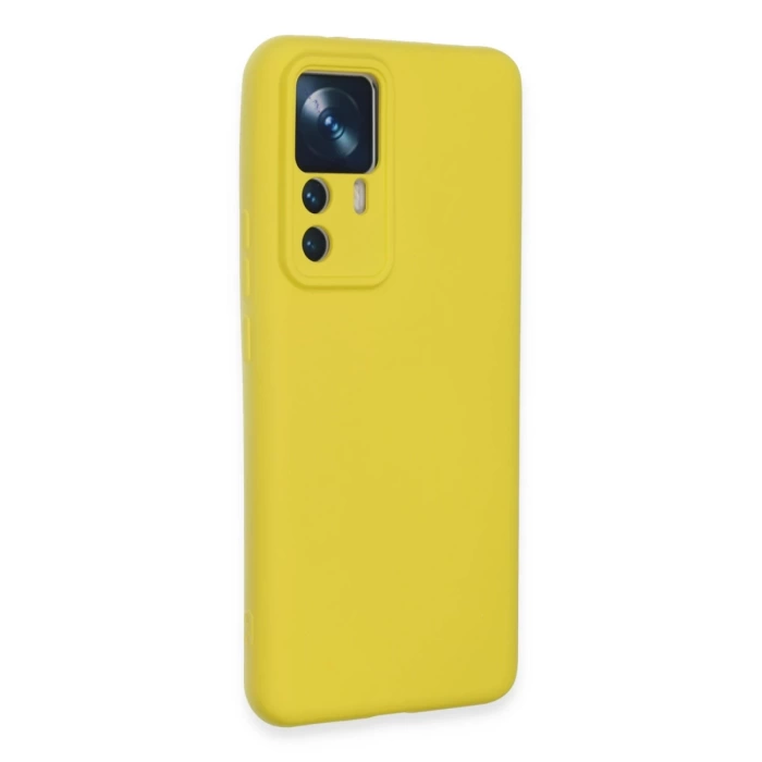 Newface Xiaomi Mi 12T Pro Kılıf Nano içi Kadife Silikon