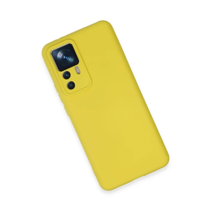 Newface Xiaomi Mi 12T Pro Kılıf Nano içi Kadife Silikon