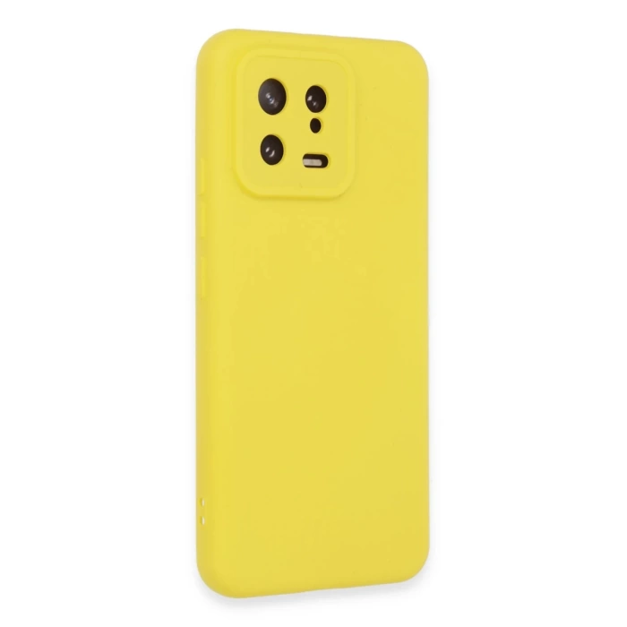 Newface Xiaomi Mi 13 Kılıf Nano içi Kadife Silikon