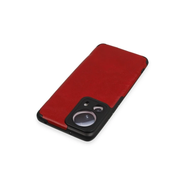 Newface Xiaomi Mi 13 Lite Kılıf Loop Deri Silikon