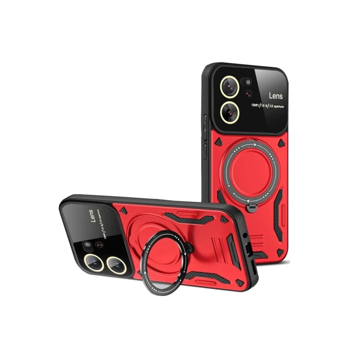Newface Xiaomi Mi 13T Pro Kılıf Joy Lens Standlı Kapak