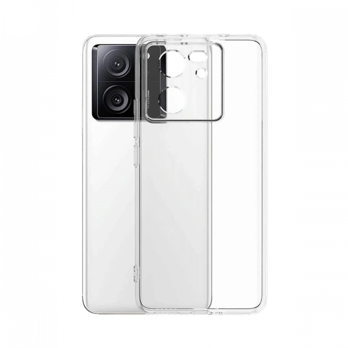 Newface Xiaomi Mi 13T Pro Kılıf Lüx Şeffaf Silikon
