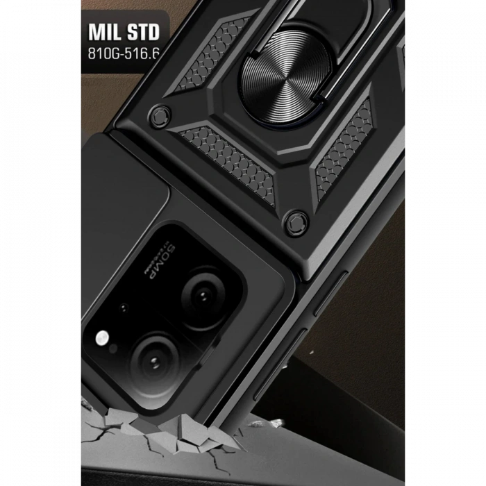 Newface Xiaomi Mi 13T Pro Kılıf Pars Lens Yüzüklü Silikon
