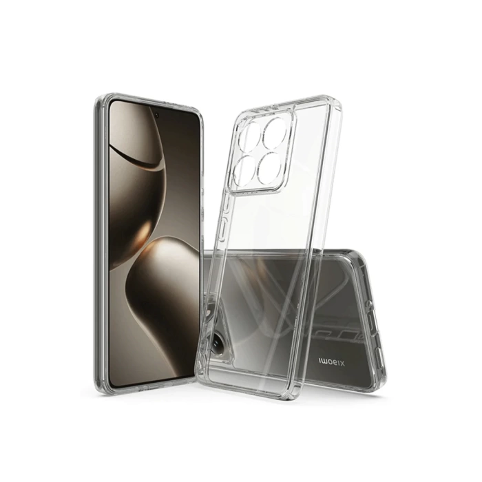 Newface Xiaomi Mi 14T Kılıf Lüx Şeffaf Silikon