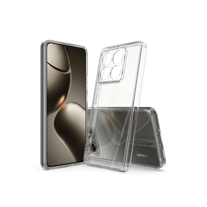 Newface Xiaomi Mi 14T Kılıf Lüx Şeffaf Silikon
