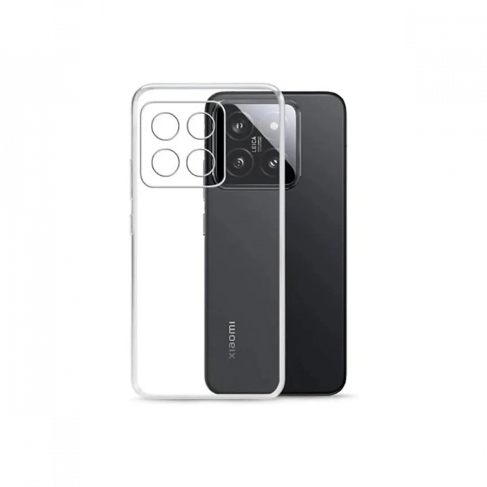 Newface Xiaomi Mi 14T Pro Kılıf Lüx Şeffaf Silikon