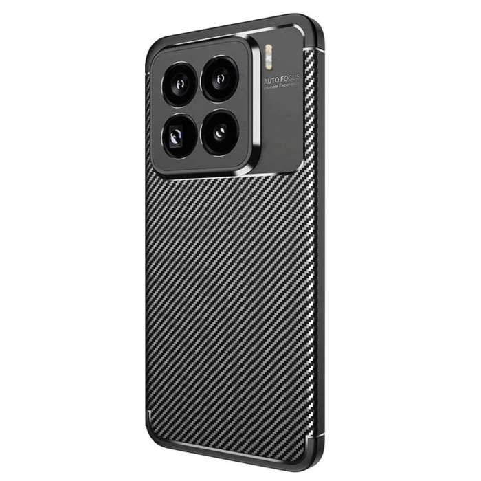 Newface Xiaomi Mi 15 Pro Kılıf Auto Focus Karbon Kapak