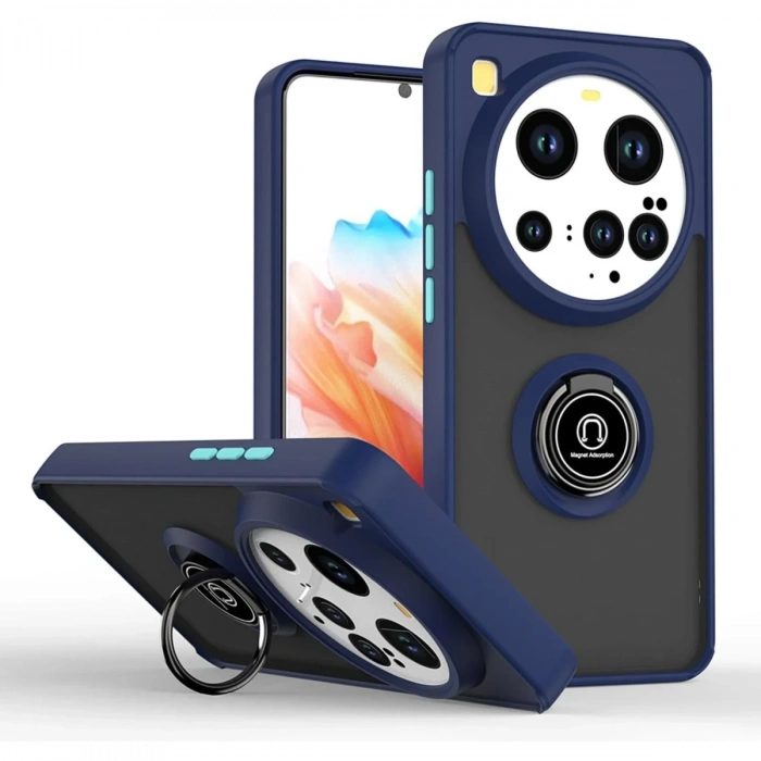 Xiaomi Mi 15 Ultra Kılıf Montreal Yüzüklü Silikon Kapak