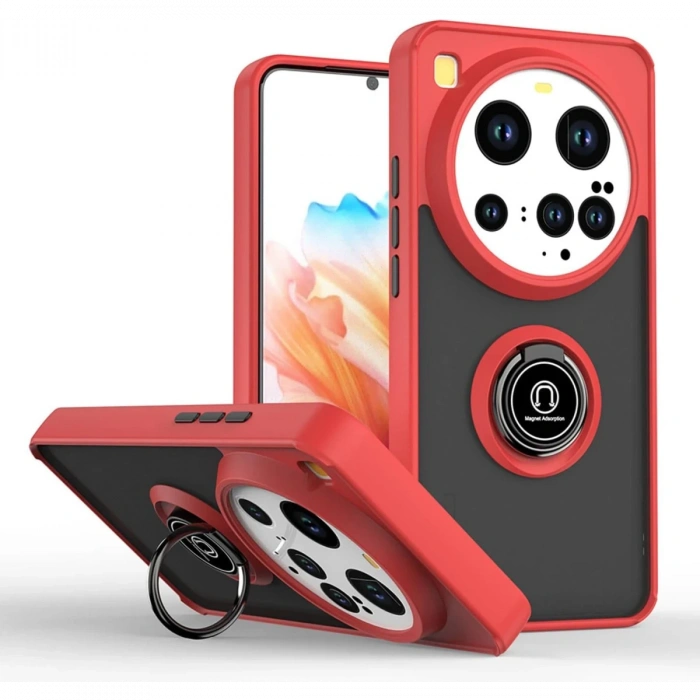 Xiaomi Mi 15 Ultra Kılıf Montreal Yüzüklü Silikon Kapak