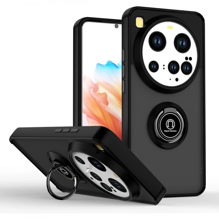 Xiaomi Mi 15 Ultra Kılıf Montreal Yüzüklü Silikon Kapak