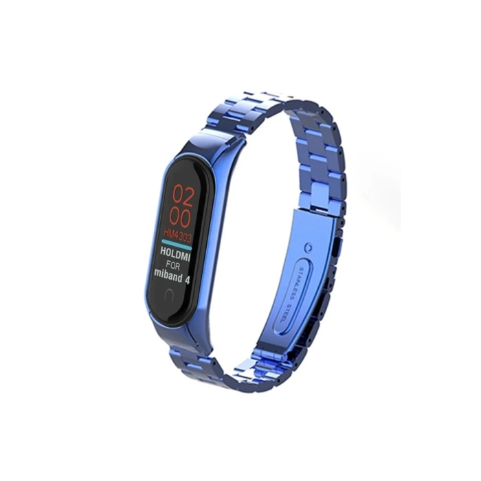 Newface Xiaomi Mi Band 4 Metal Baklalı Kordon
