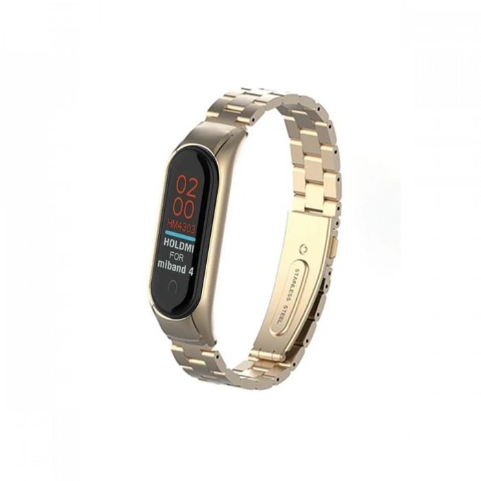 Newface Xiaomi Mi Band 4 Metal Baklalı Kordon
