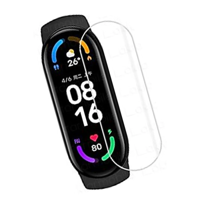Newface Xiaomi Mi Band 8 Polymer Nano Ekran Koruyucu - Şeffaf