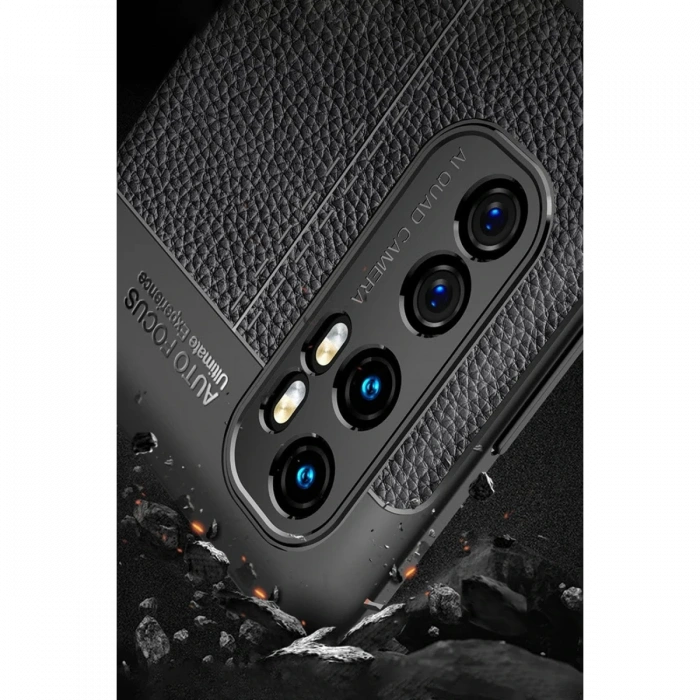 Newface Xiaomi Mi Note 10 Lite Kılıf Auto Focus Kapak - Kırmızı