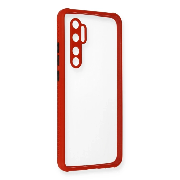 Newface Xiaomi Mi Note 10 Lite Kılıf Miami Şeffaf Silikon