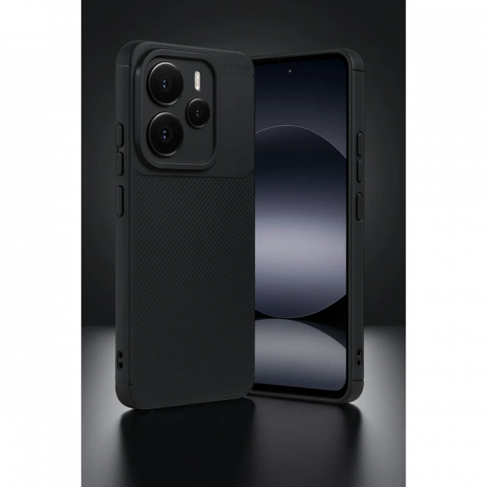 Newface Xiaomi Note 14 5G Auto Focus Karbon Kapak