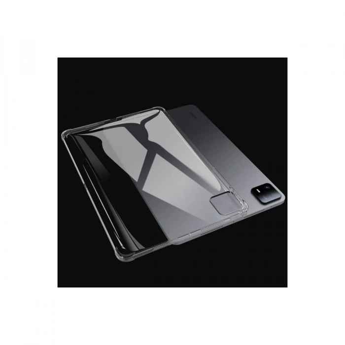 Newface Xiaomi Pad 6 Kılıf Anti Şeffaf Tablet Silikon - Şeffaf