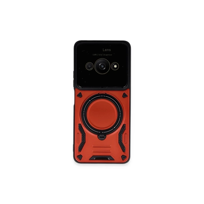 Newface Xiaomi Poco C61 Kılıf Joy Lens Standlı Kapak