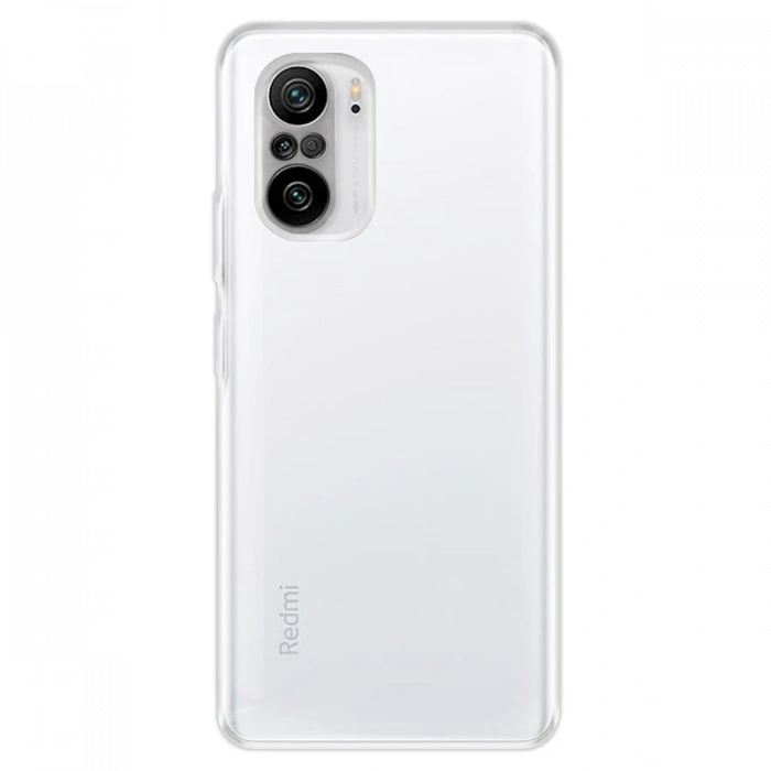 Newface Xiaomi Poco F3 Kılıf Deluxe 2mm Şeffaf Silikon - Şeffaf