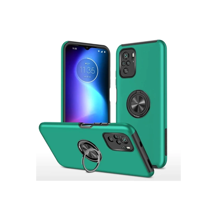 Newface Xiaomi Poco F3 Kılıf Elit Yüzüklü Kapak