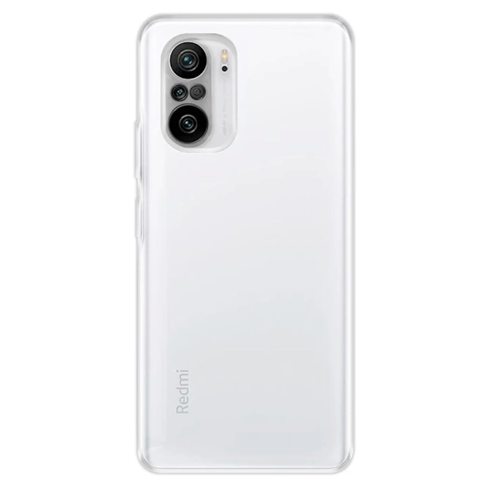 Newface Xiaomi Poco F3 Kılıf Lüx Şeffaf Silikon