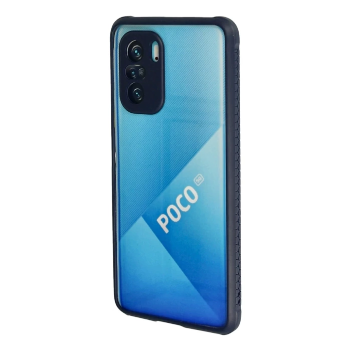 Newface Xiaomi Poco F3 Kılıf Miami Şeffaf Silikon