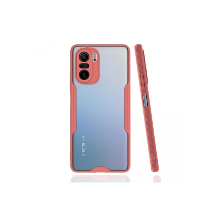 Newface Xiaomi Poco F3 Kılıf Platin Silikon