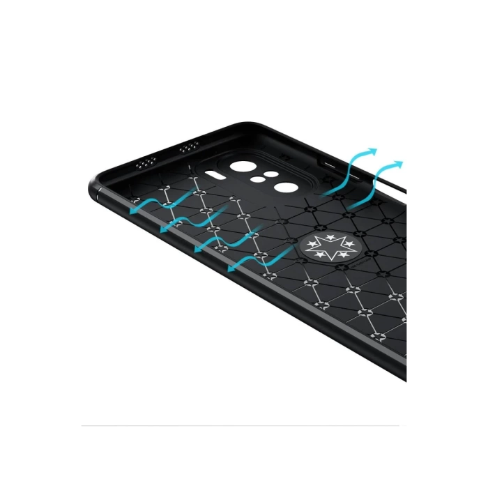 Newface Xiaomi Poco F3 Kılıf Range Yüzüklü Silikon