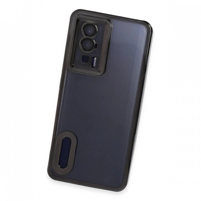 Newface Xiaomi Poco F5 Pro Kılıf Slot Silikon - Siyah