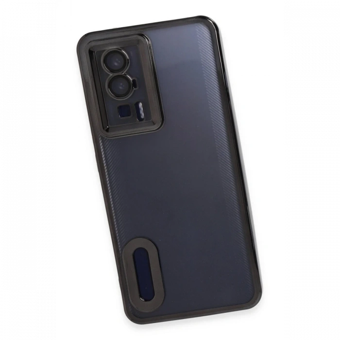Newface Xiaomi Poco F5 Pro Kılıf Slot Silikon - Siyah