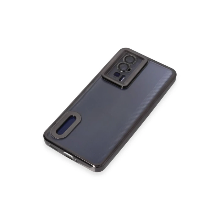Newface Xiaomi Poco F5 Pro Kılıf Slot Silikon - Siyah