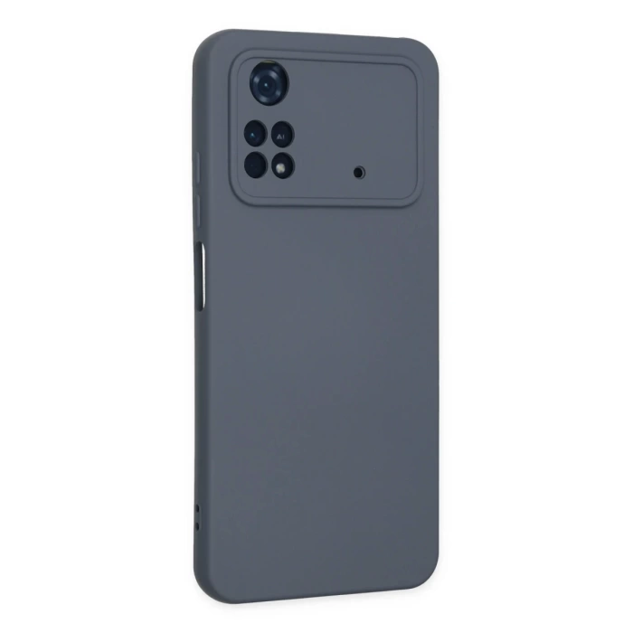 Newface Xiaomi Poco M4 Pro 4G Kılıf Nano içi Kadife Silikon