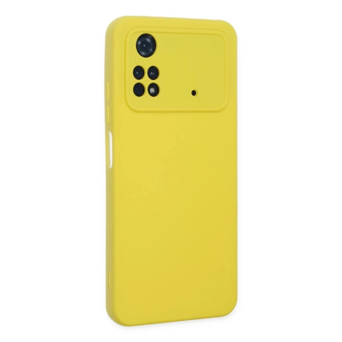Newface Xiaomi Poco M4 Pro 4G Kılıf Nano içi Kadife Silikon