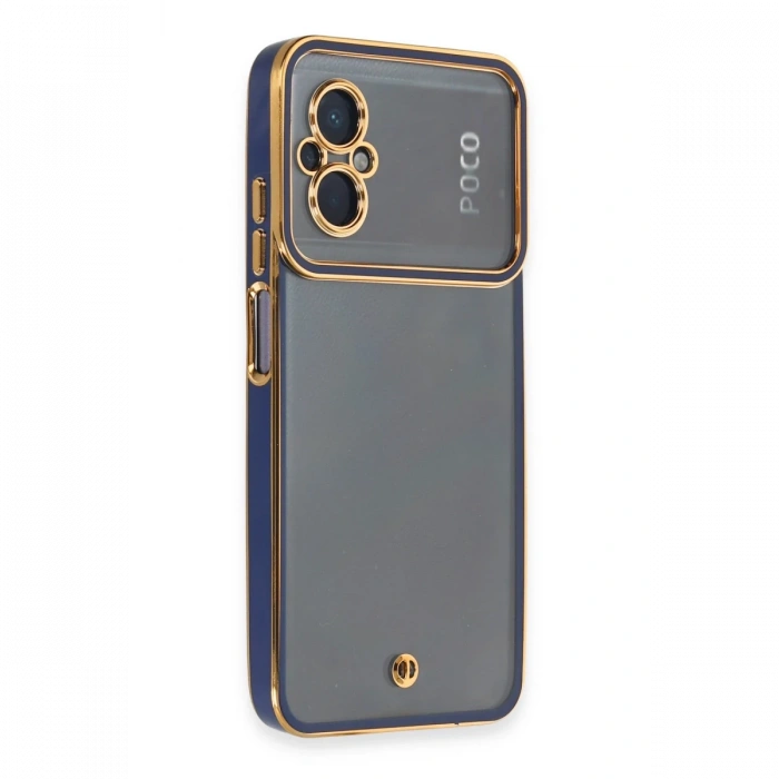 Newface Xiaomi Poco M5 Kılıf Liva Lens Silikon