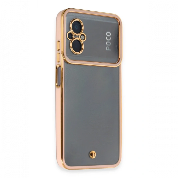 Newface Xiaomi Poco M5 Kılıf Liva Lens Silikon