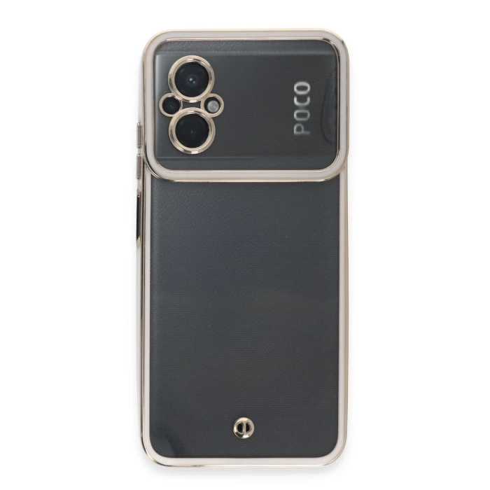 Newface Xiaomi Poco M5 Kılıf Liva Lens Silikon