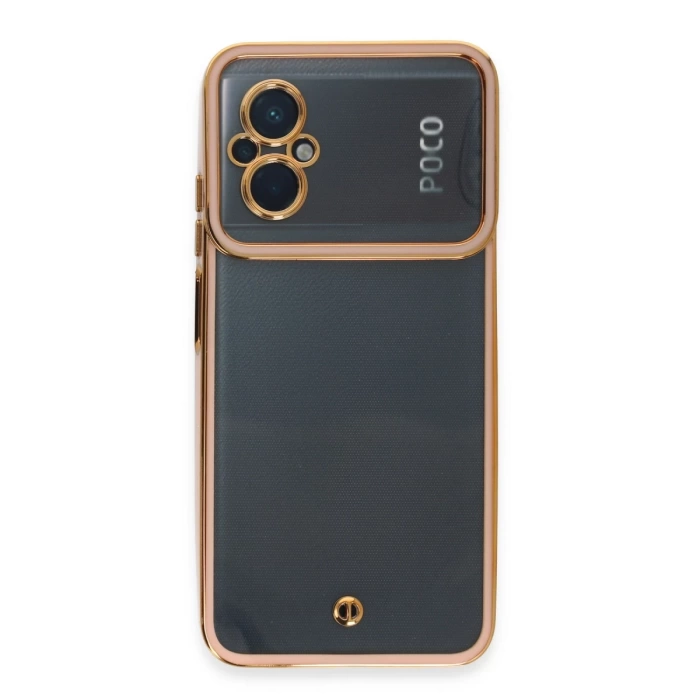 Newface Xiaomi Poco M5 Kılıf Liva Lens Silikon
