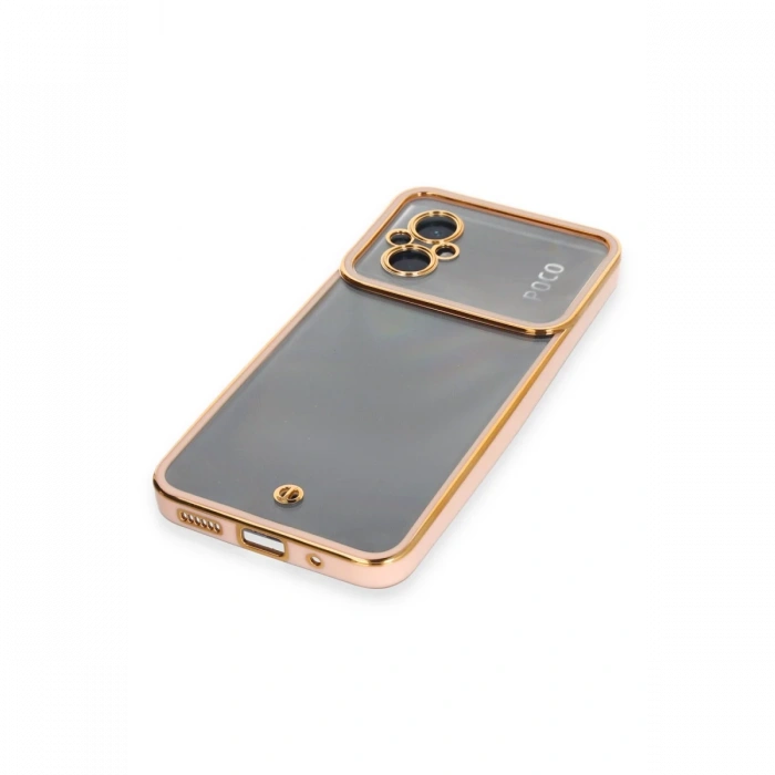 Newface Xiaomi Poco M5 Kılıf Liva Lens Silikon