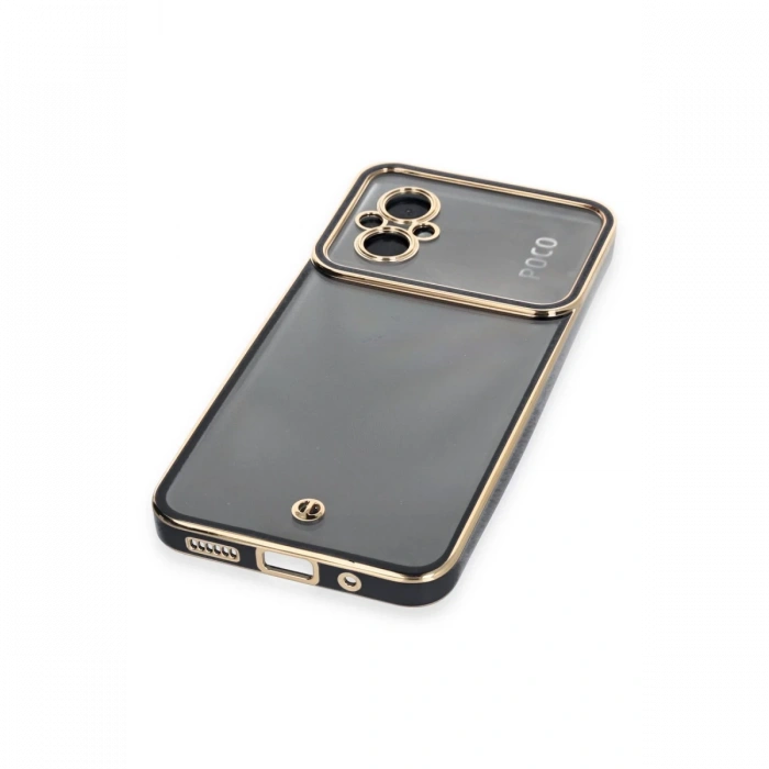 Newface Xiaomi Poco M5 Kılıf Liva Lens Silikon