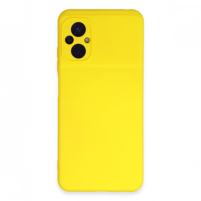 Newface Xiaomi Poco M5 Kılıf Nano içi Kadife Silikon