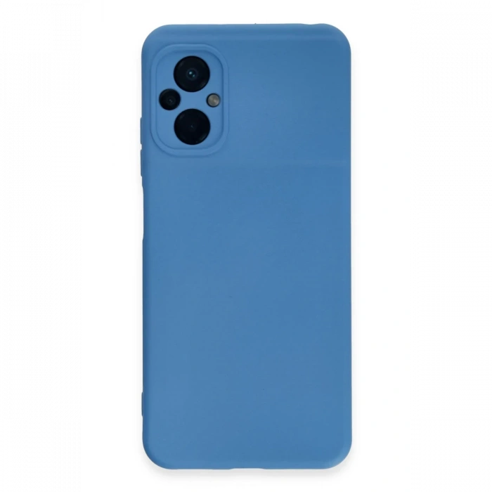 Newface Xiaomi Poco M5 Kılıf Nano içi Kadife Silikon