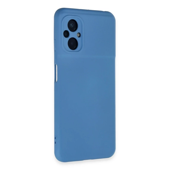 Newface Xiaomi Poco M5 Kılıf Nano içi Kadife Silikon