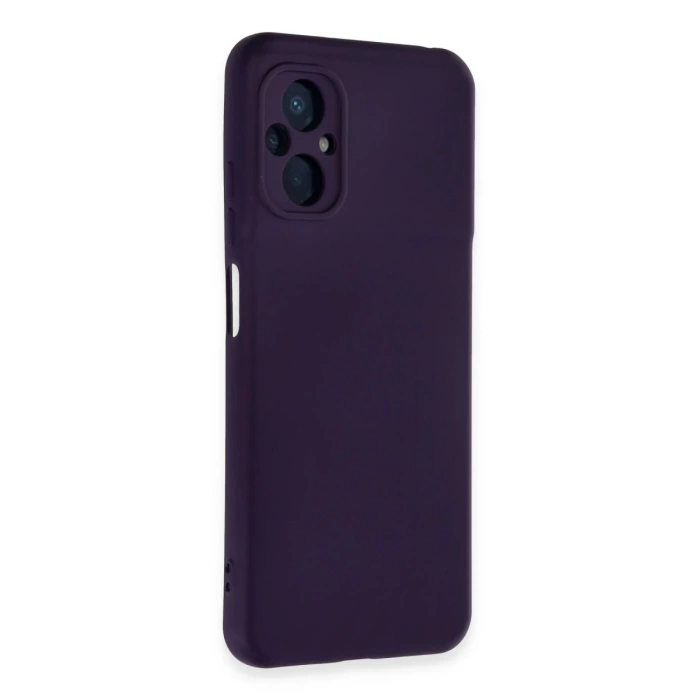 Newface Xiaomi Poco M5 Kılıf Nano içi Kadife Silikon
