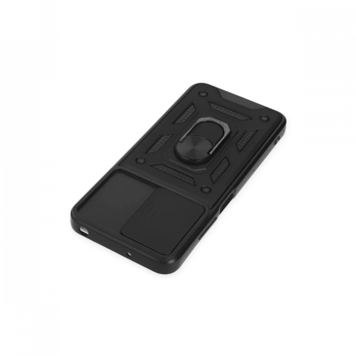 Newface Xiaomi Poco M5 Kılıf Pars Lens Yüzüklü Silikon