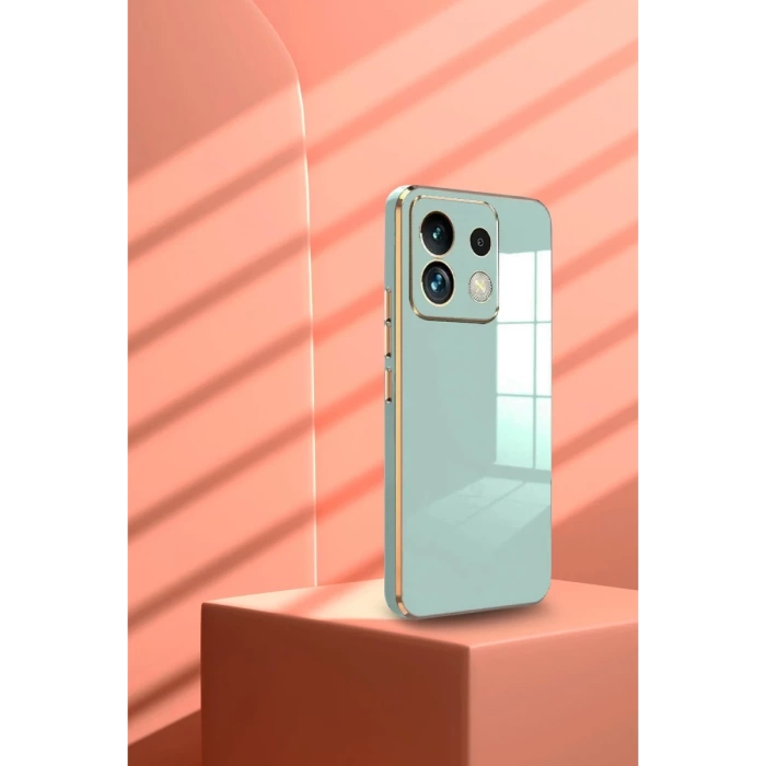 Newface Xiaomi Poco M6 Pro 4G Kılıf Volet Silikon - Pembe