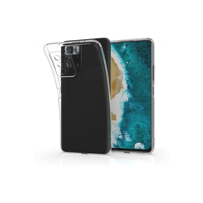 Newface Xiaomi Poco X3 GT Kılıf Lüx Şeffaf Silikon