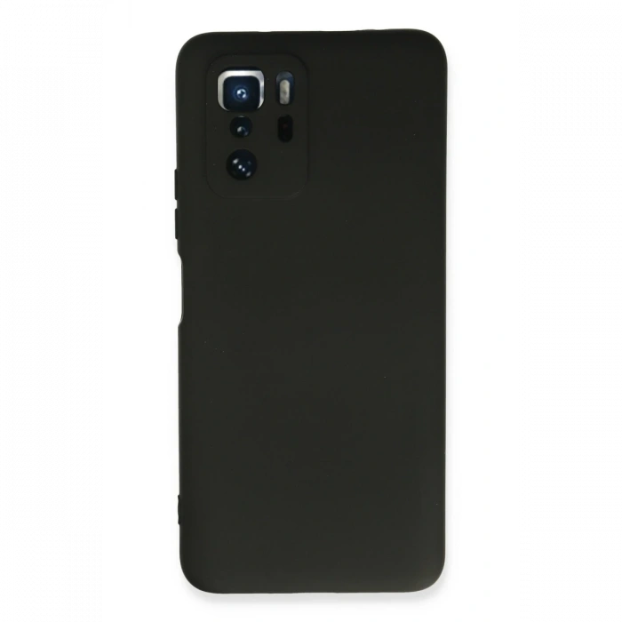 Newface Xiaomi Poco X3 GT Kılıf Nano içi Kadife Silikon - Siyah