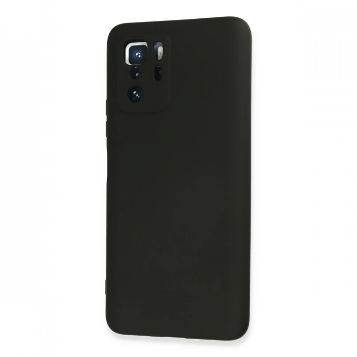 Newface Xiaomi Poco X3 GT Kılıf Nano içi Kadife Silikon - Siyah