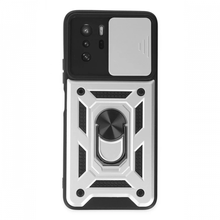 Newface Xiaomi Poco X3 GT Kılıf Pars Lens Yüzüklü Silikon